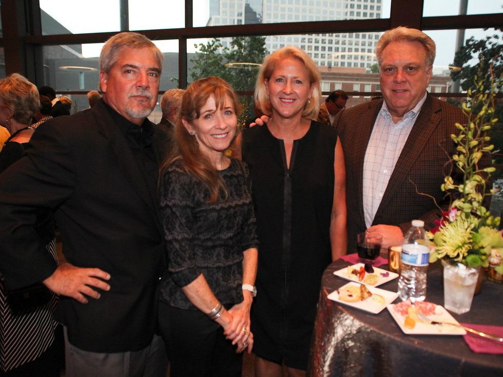 Richard Osteen, Beverly Osteen, Melissa McRoberts, Andrew McRoberts, Aretha Franklin