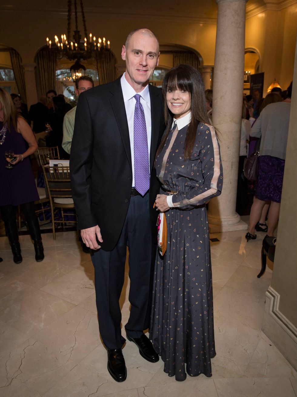 Rick Carlisle, Donna Carlisle, Purple Stride kick off