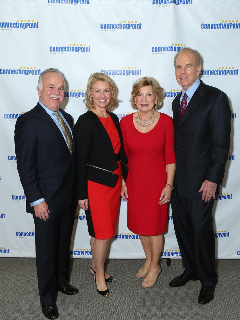 Rick Mills, Hollee Mills, Marianne Stabach, Roger Staubach, CPPC Luncheon