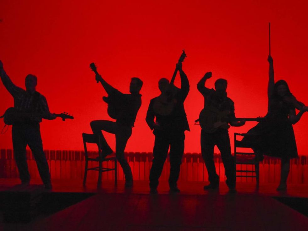 Ring of Fire cast at WaterTower Theatre