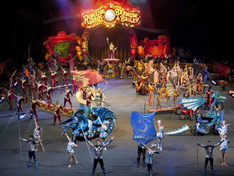 Ringling Bros. and Barnum & Bailey presents Dragons