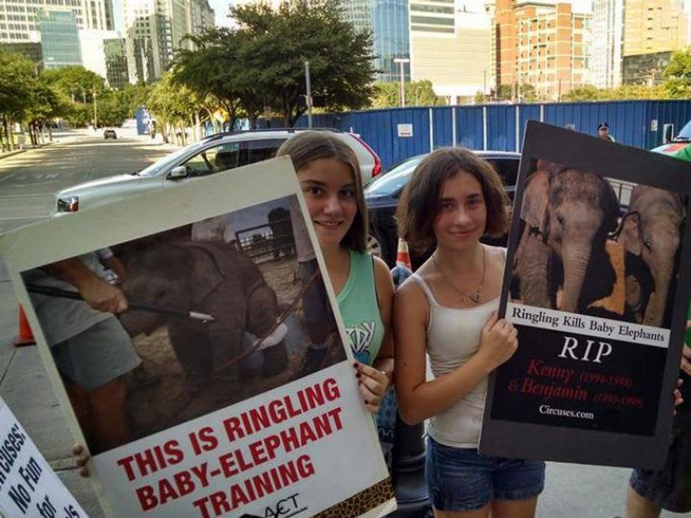Ringling protest