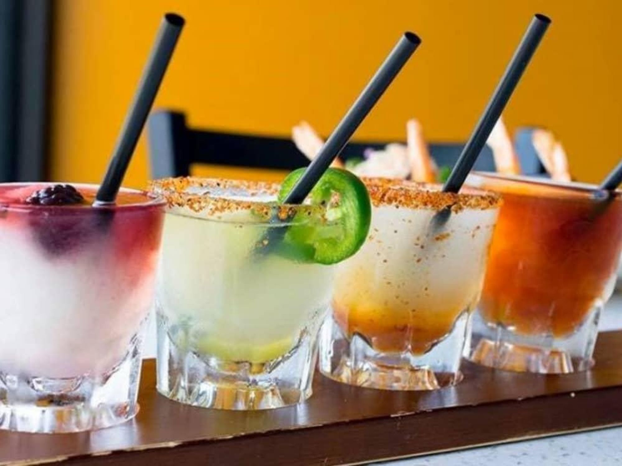 Rio Mambo frozen margarita flight