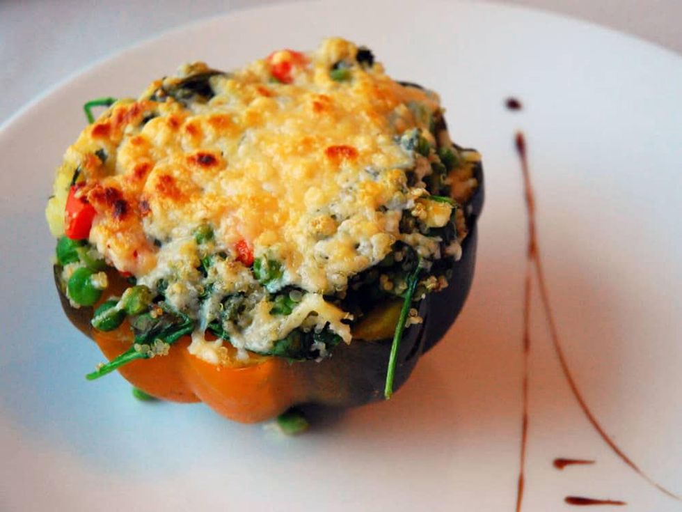 Roasted acorn squash at Parigi restaurant in Dallas