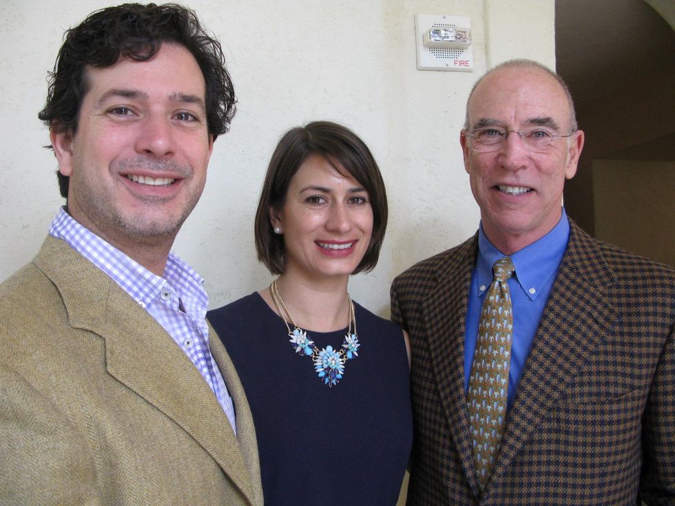 Rob, Dina, Michael Mondavi