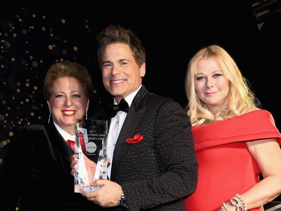 Rob Lowe, Sheryl Lowe, Caryl Stern, Unicef Gala 2018
