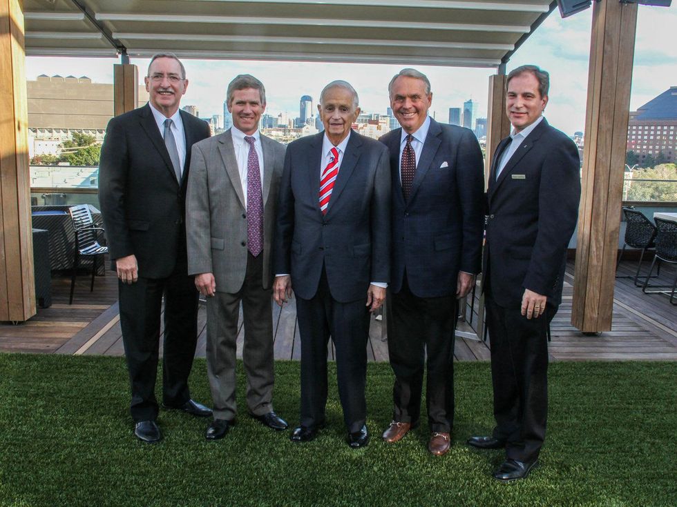 Rob Steigerwald, John W. Mariott, III , J.W. Marriott, Jr., Lee LaRochelle, Mark Woelffer