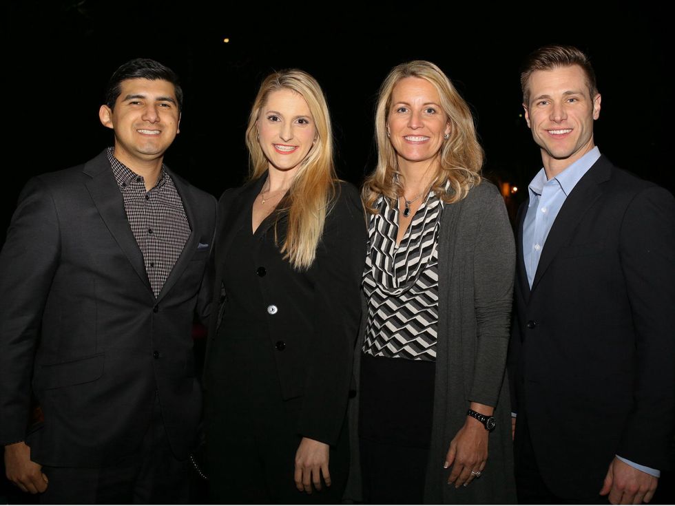 Robert and Jessica Nunez, Sharon Morrison, Jake Pavelka, ESCI Kickoff