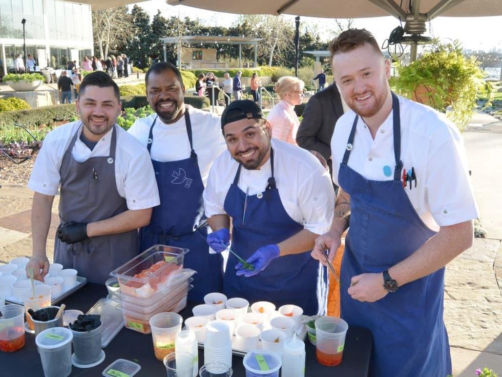Robert Baloga, Chef Junior Borges, Miguel Castillo, Nick Walker