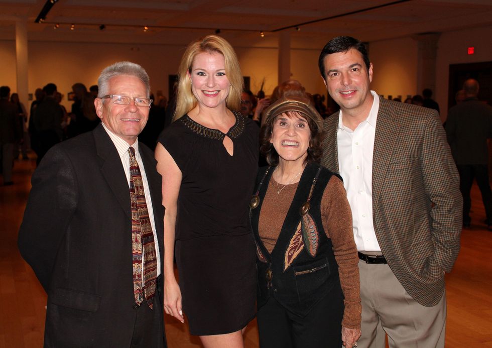 Robert Hopkins, Tracy Kibler, Ruth Buzzi, Kirk Kibler, mba 8x8 party