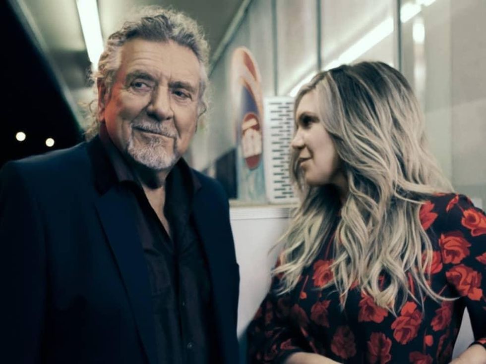 Robert Plant and Alison Krauss