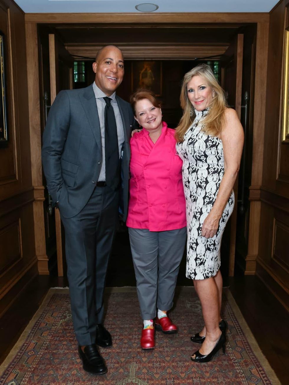Robert Weatherly, Chef Janice Provost, Karen Luter