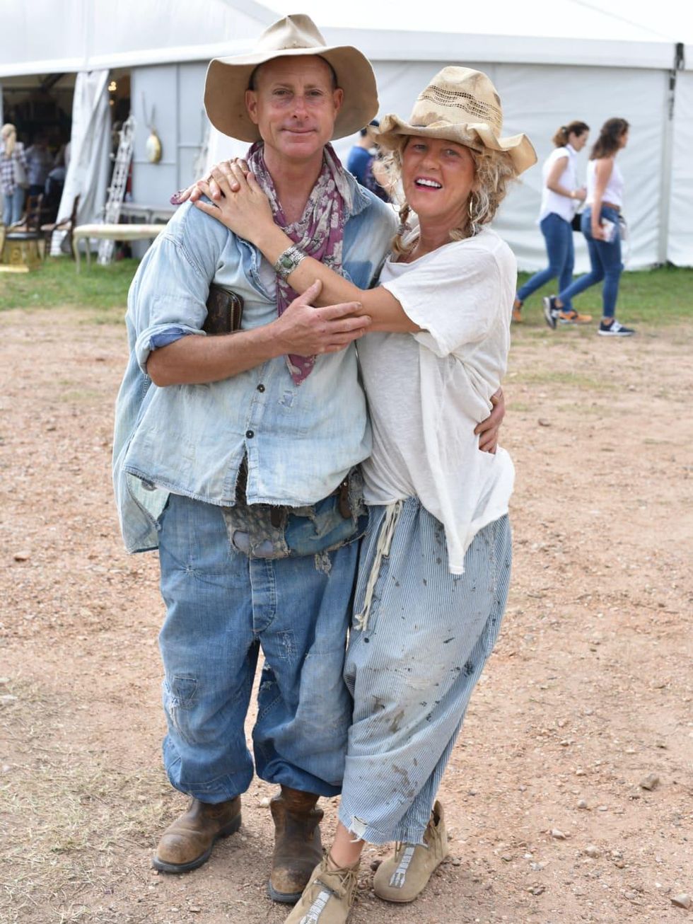 Robin Pearl Brown and John Gray at Magnolia Pearl Round Top