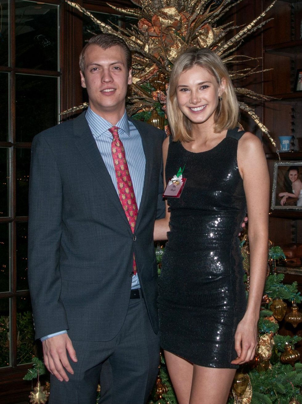 Robinson Pittet and debutante Kelly Gillespie, january deb parties