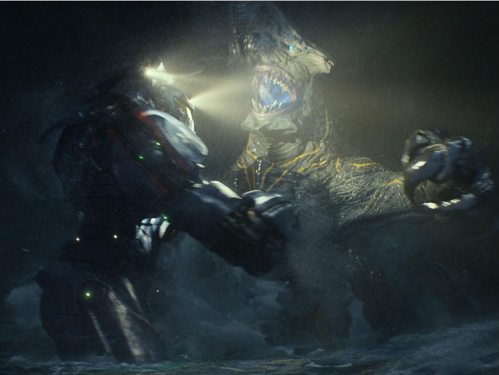 Robots vs. monsters in Pacific Rim