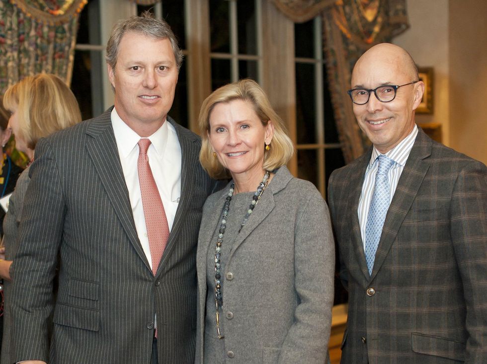 Rod Jones, Nancy Perot, and I Play for Parkland co-chair Carlos Pe\u00f1a, I play for parkland