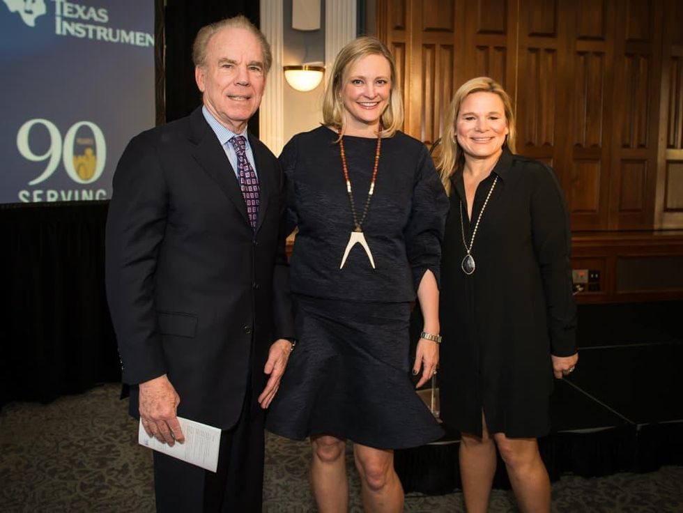 Roger Staubach, Jennifer Sampson, Michelle Staubach Grimes