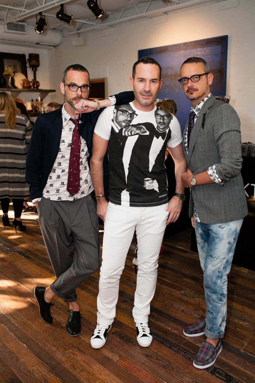 Rolf Snoeren, Brian Bolke, Viktor Horsting at Forty Five Ten