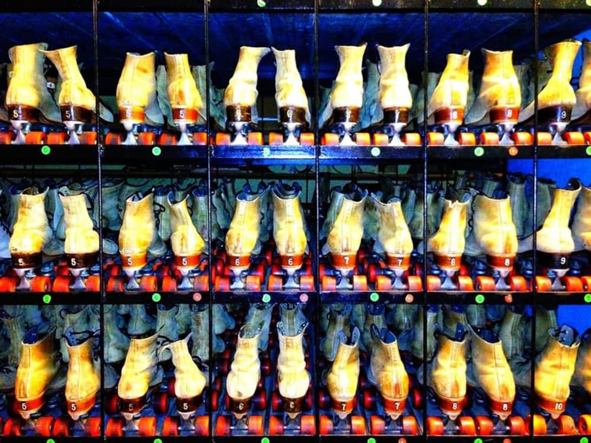 Roller Skates White Rock Skate