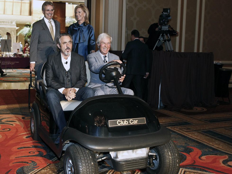 Ron DePinho, Ben Crenshaw, David Feherty, Deborah Gunter, Living Legends Luncheon