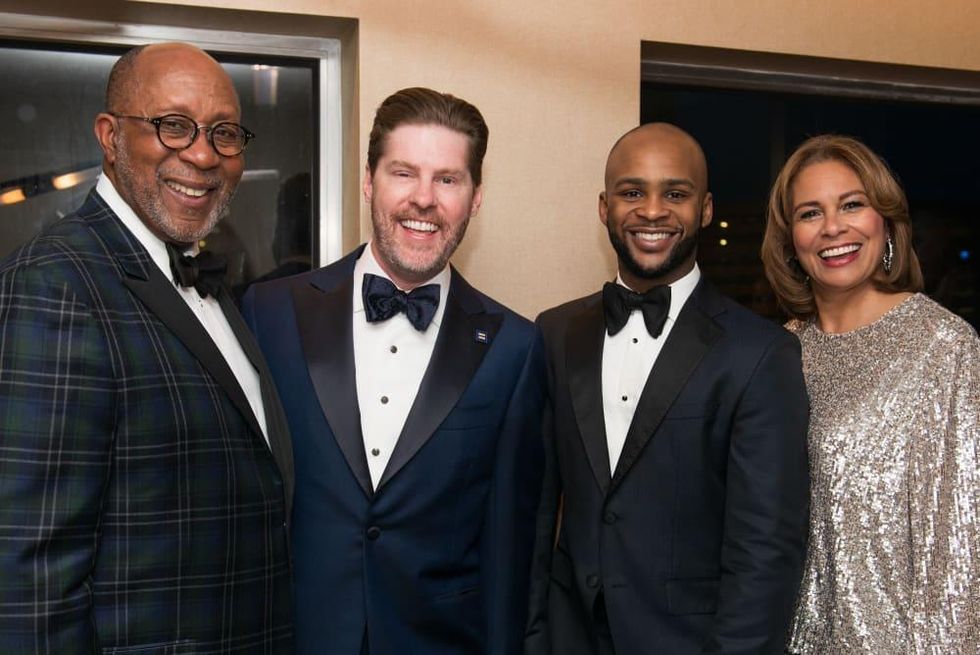 Ron Kirk, Morgan Cox, Derrall Hill, Matrice Ellis-Kirk