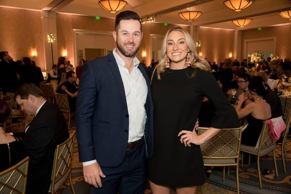 Ronald McDonald gala, Cooper Eddy and Amanda Melser