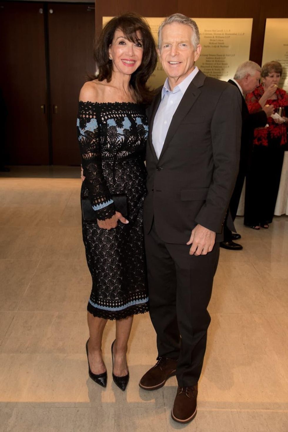 Ronald McDonald gala, Patrick and Lorry Wallace