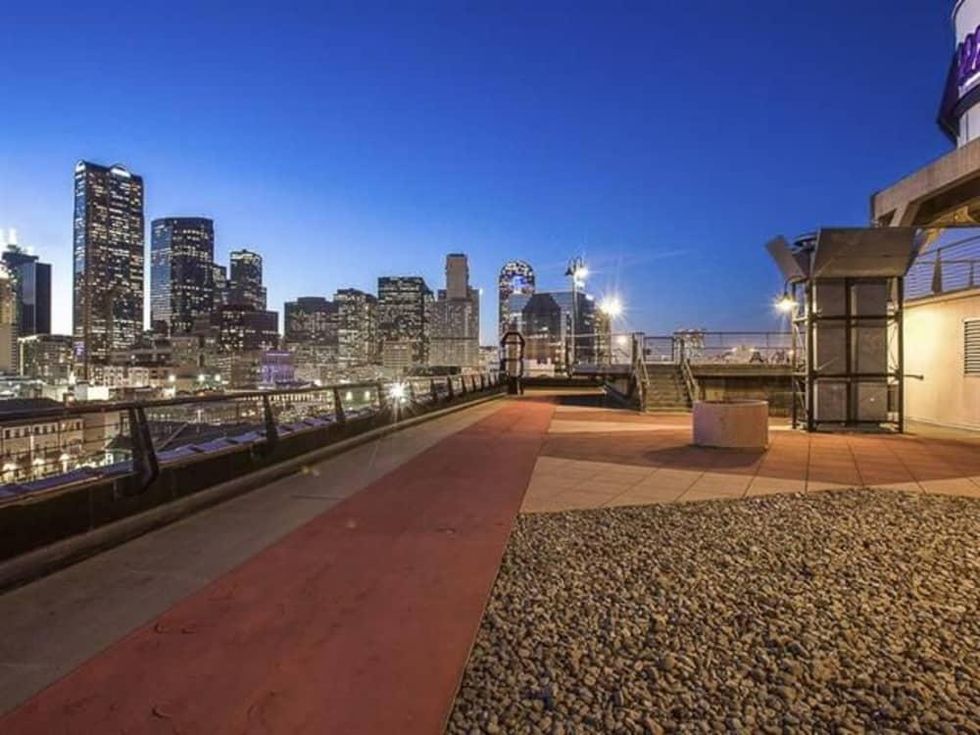 Rooftop at 2220 Canton St. in Dallas