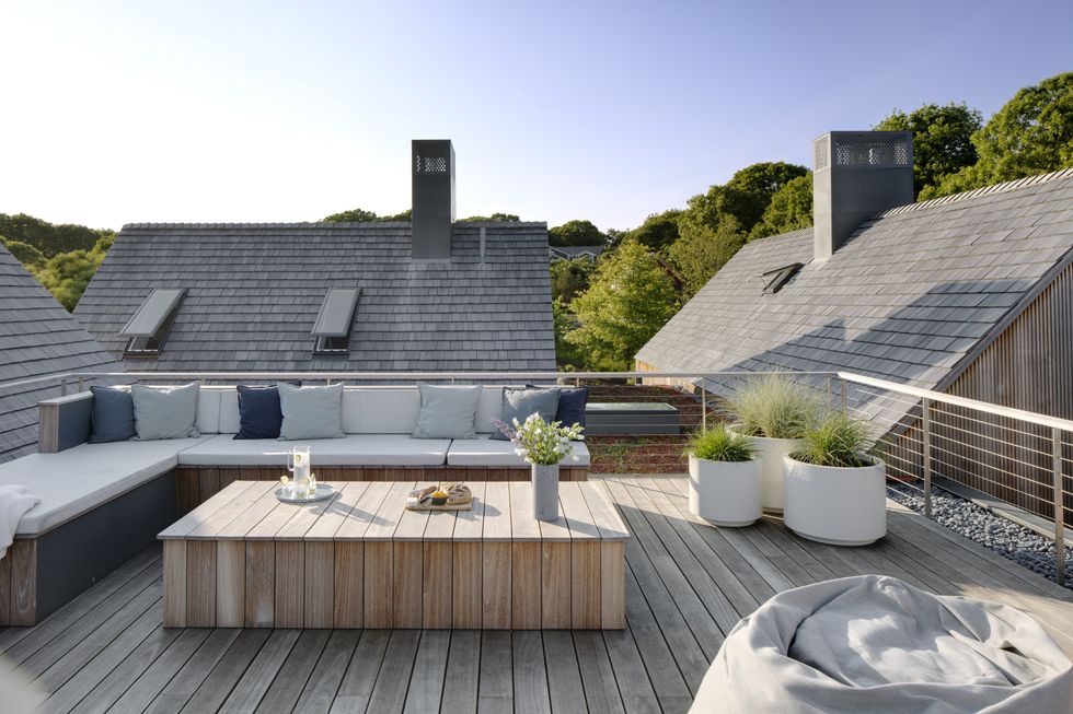 rooftop living space
