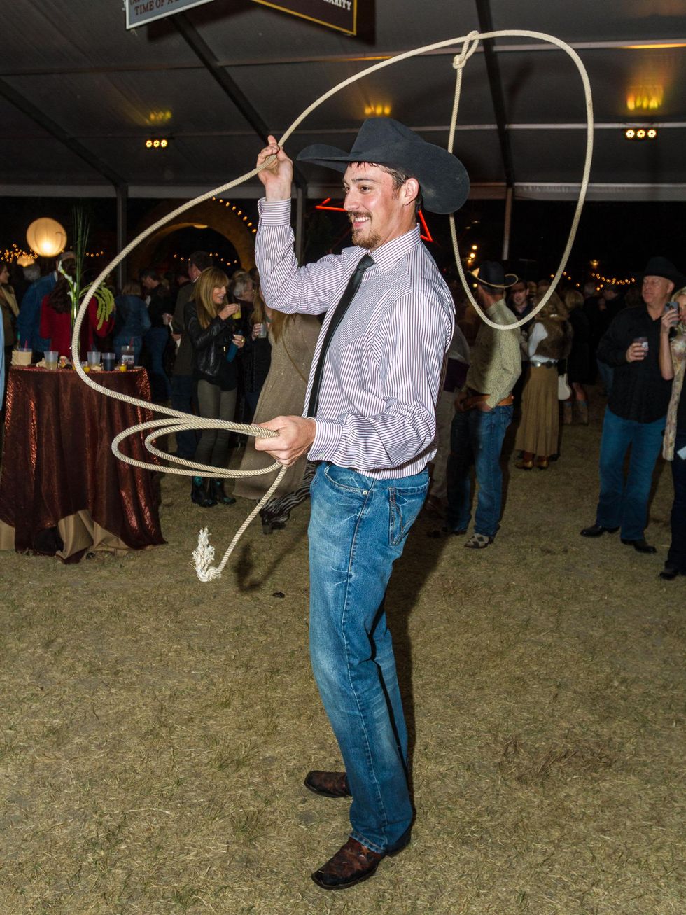 Cattle Baron's Ball spurs on in fab fashion despite Dallas downpour