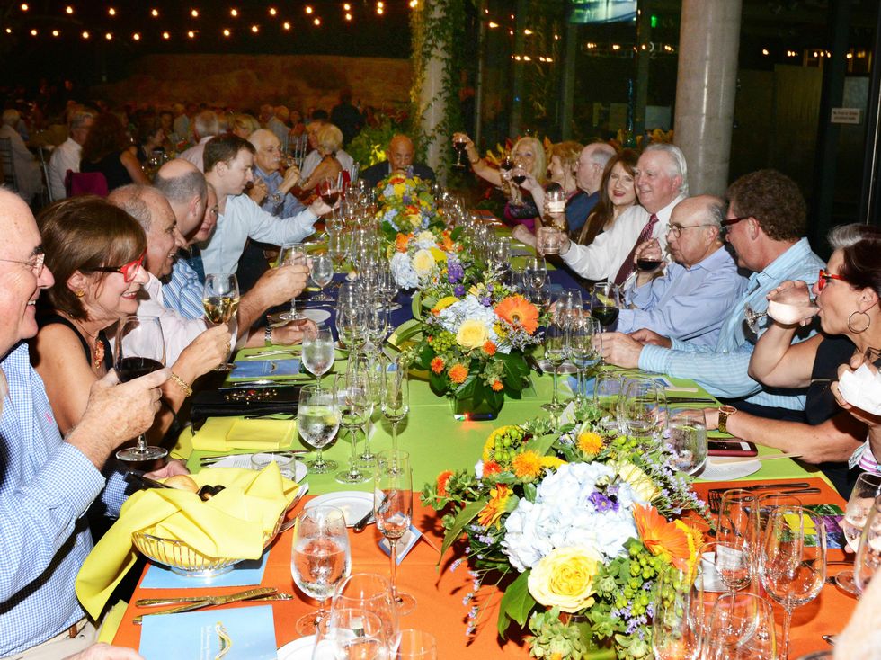 Rory and Howard Meyers' table