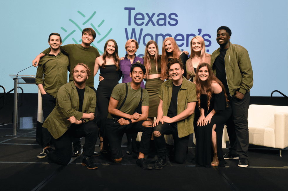 Ros Dawson Thompson and University of North Texas Green Tones