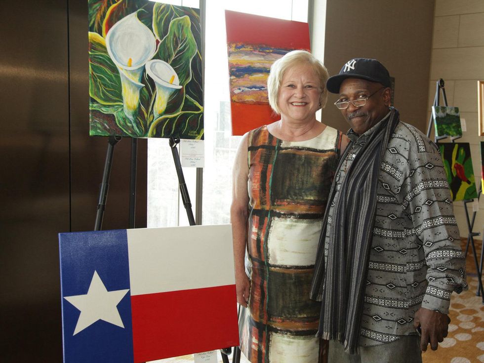 Rosemary Robbins, Leon Pollard, Stewpot Alliance Luncheon