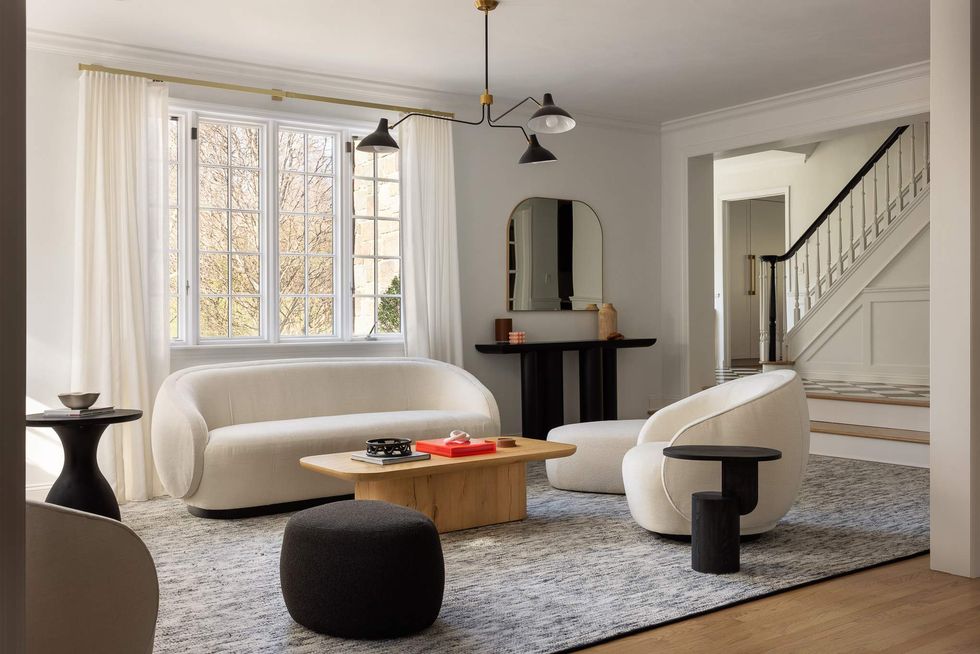 Rounded furniture forms, Houzz home design trends of 2025