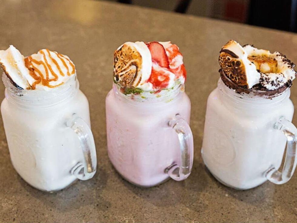 Royale Magnificent Burgers milkshakes