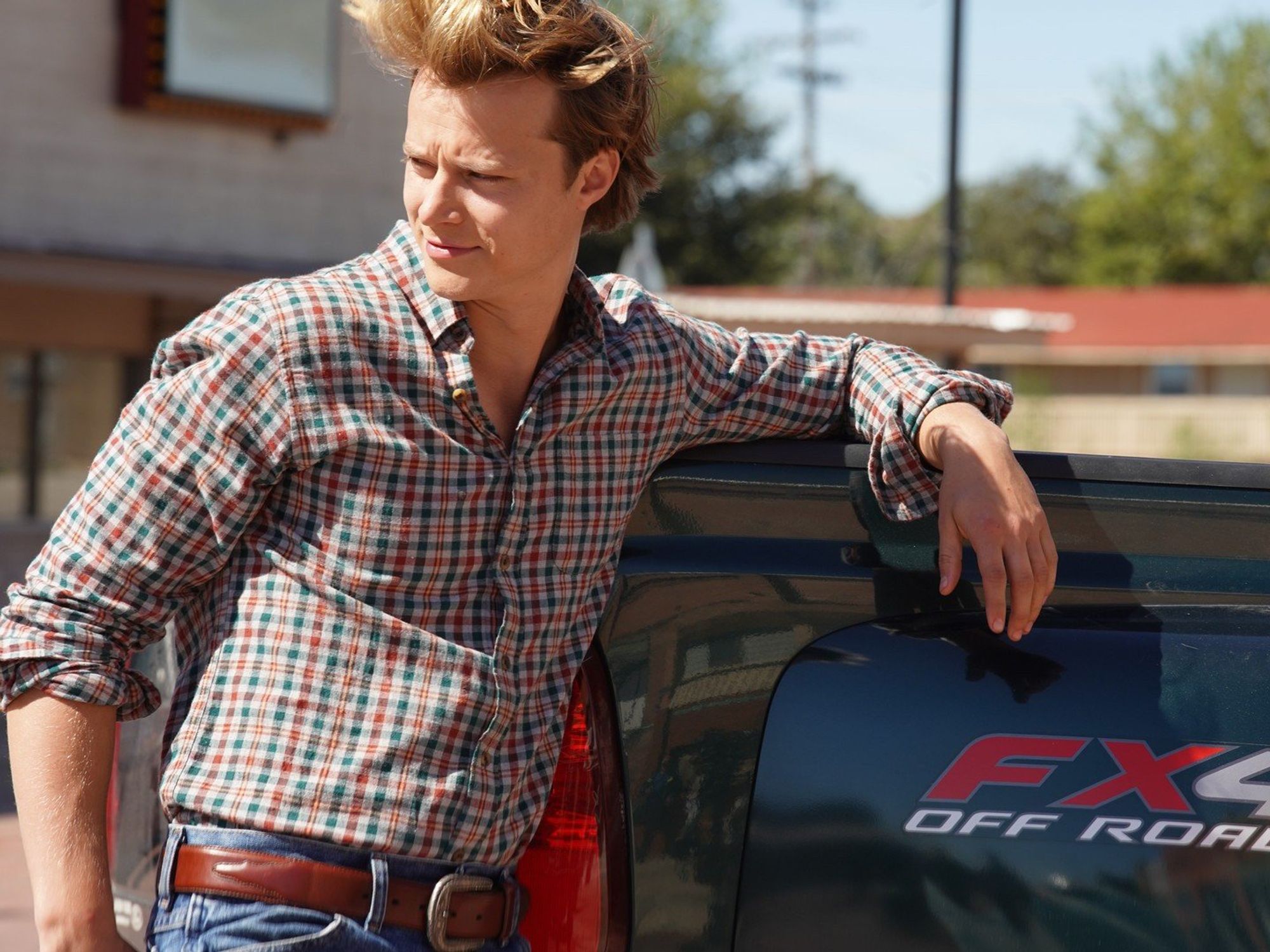 Rudy Pankow in Chocolate Lizards