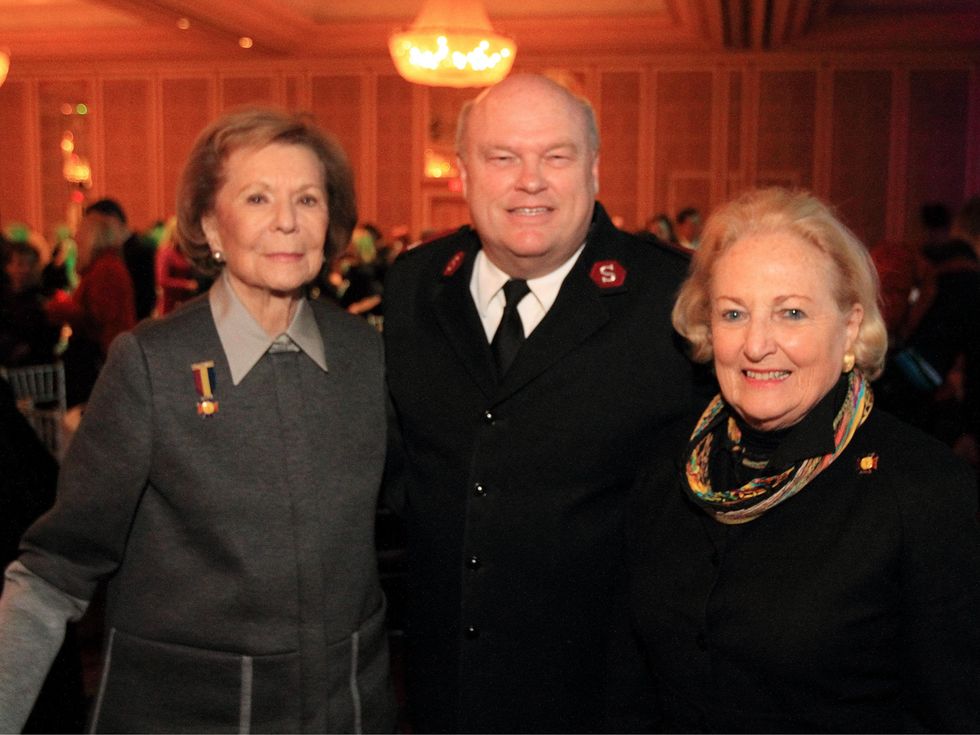 Ruth Altshuler, Major Ward Matthews, and Margot Perot, DTMG Luncheon