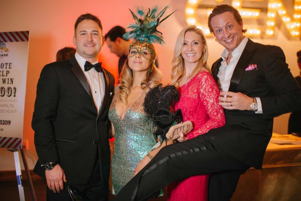 Ryan Boschetti, Leslie Boschetti, Elizabeth Wisdom, Kyle Wisdom