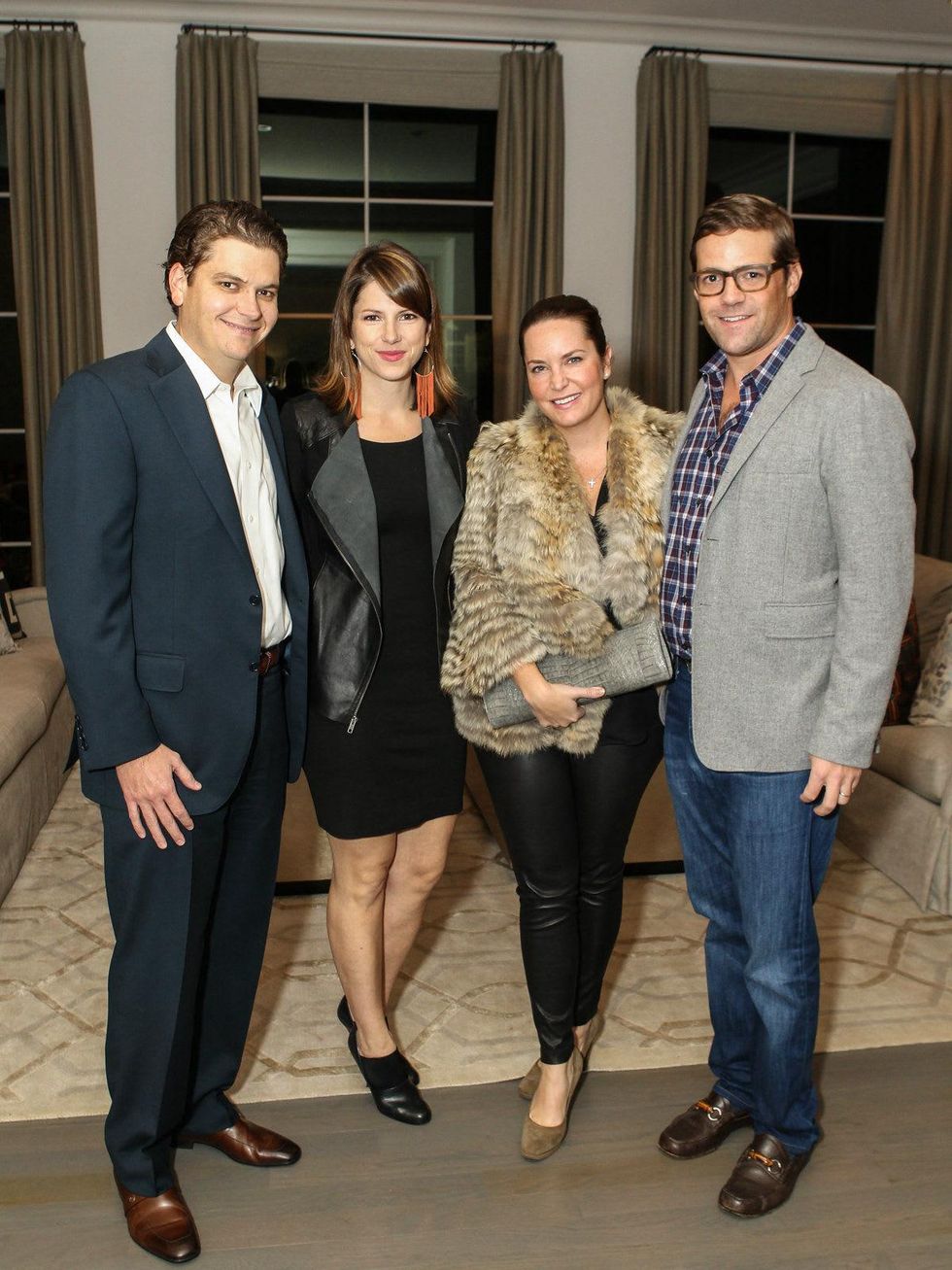Ryan Shore, Destin Shore, Meg Florence, Doug Florence, TANP Sponsor Party