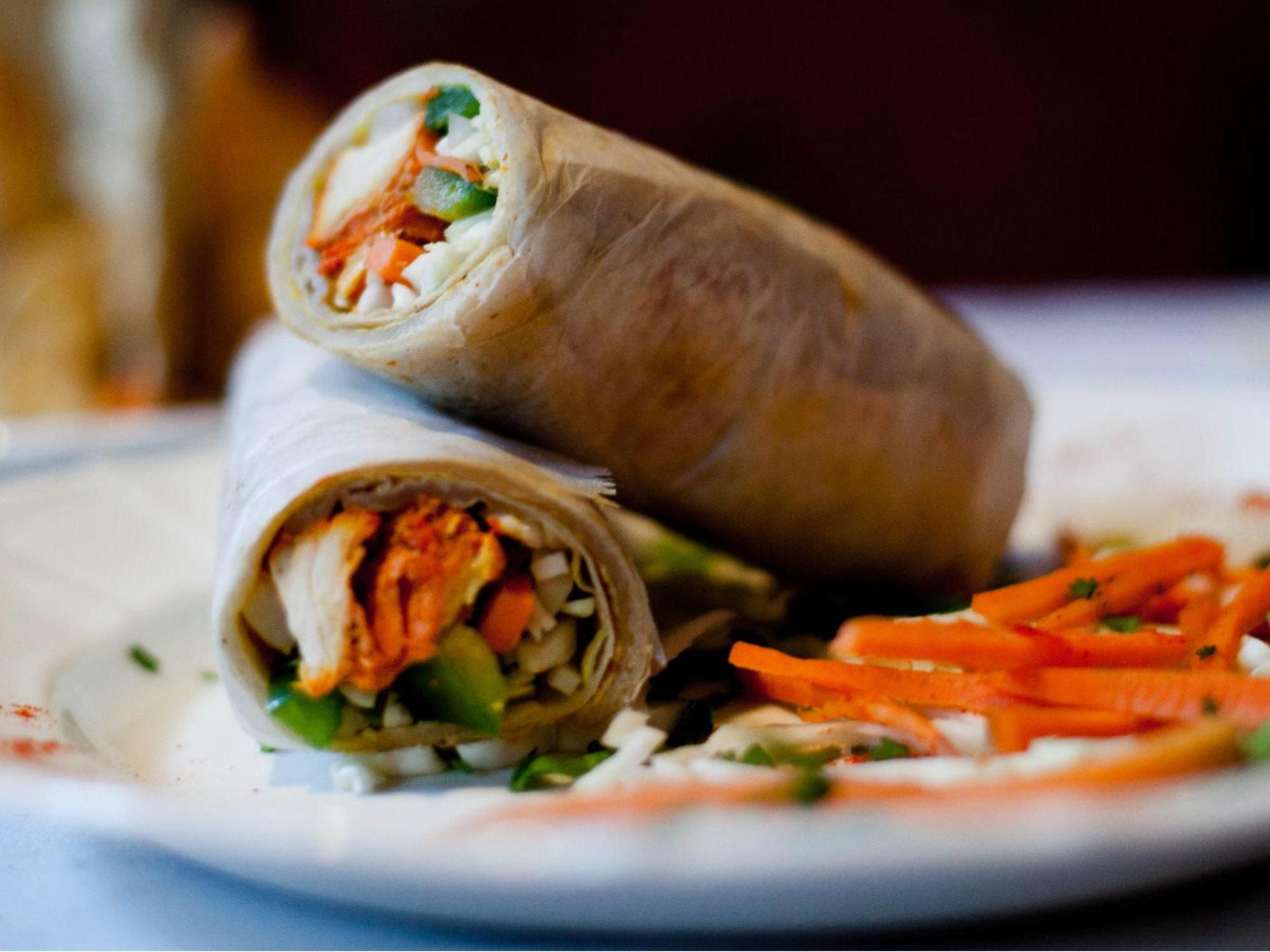 Saffron House samosas