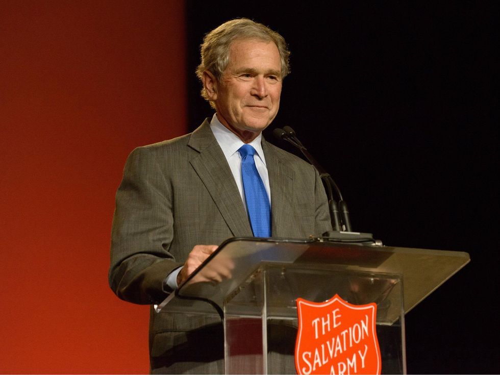 salvation army guest presdient gearge w bush, doing the most good luncheon