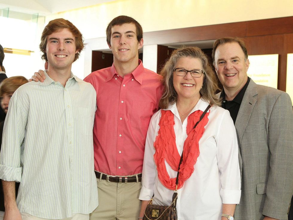 Sam Davison, Tucker Davison, Amanda and Dan Davison, CPPC Luncheon