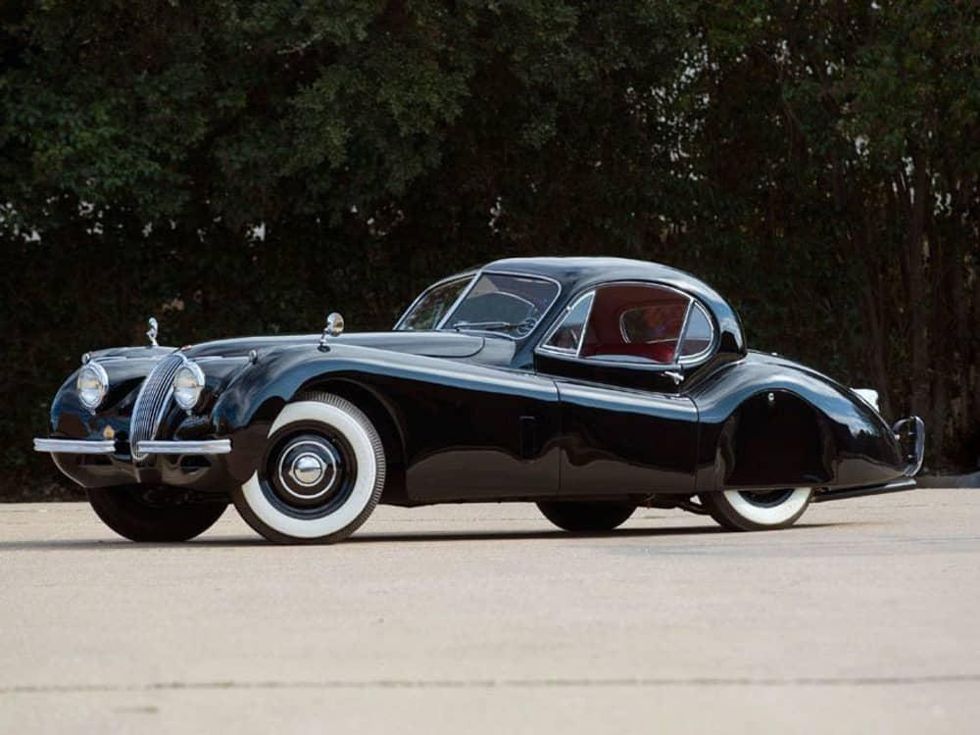 Sam Pack auto auction classic Jaguar