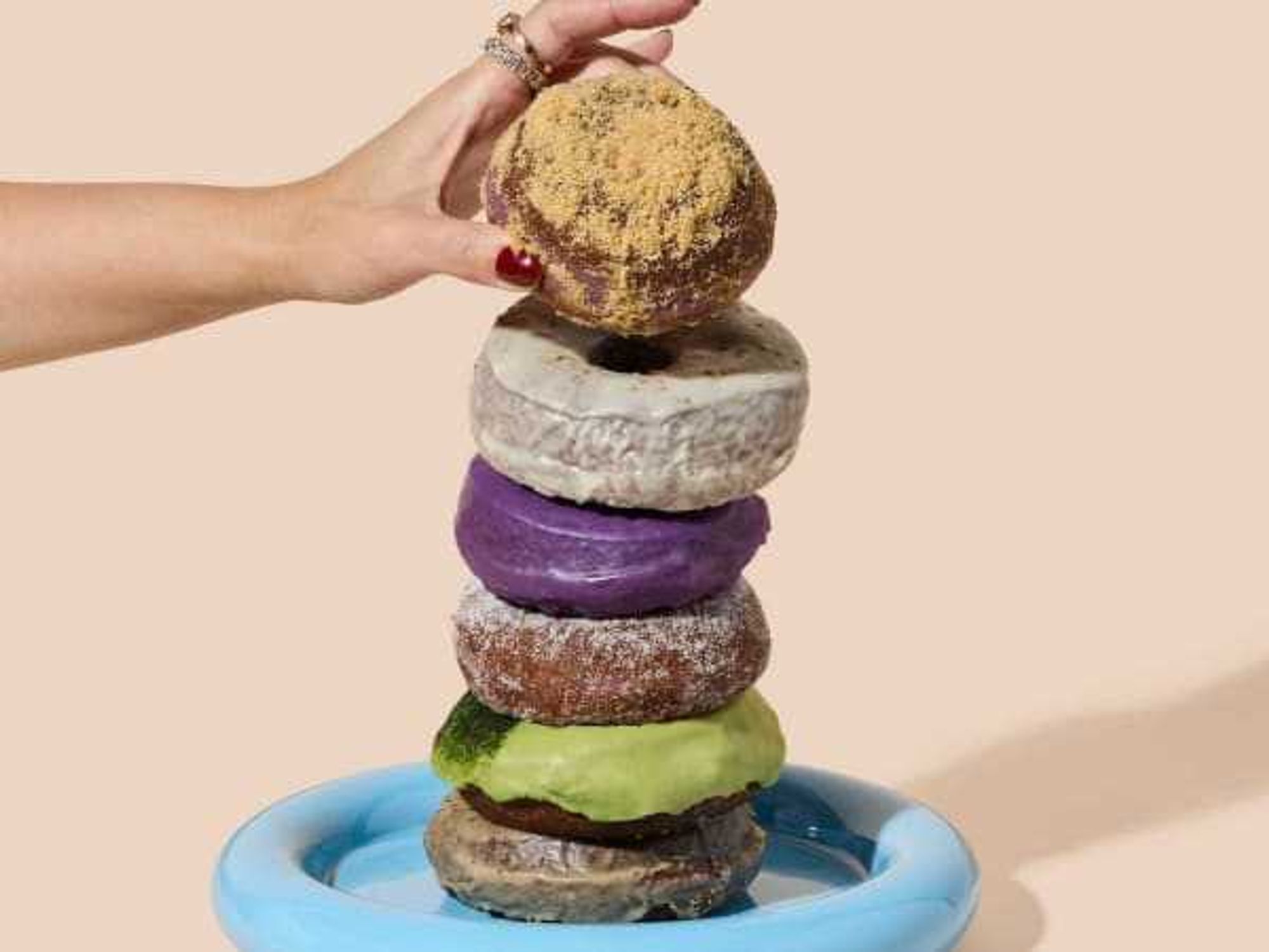 Sandoitchi doughnuts