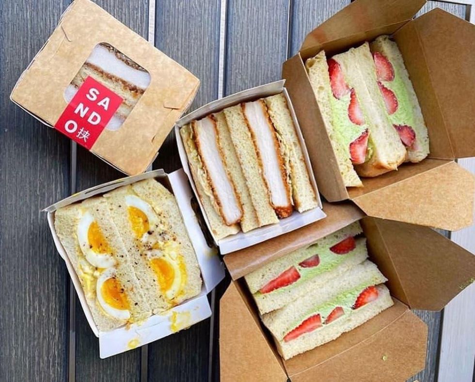 sandos Japanese sandwiches