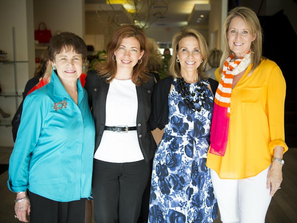 Sandy Williams, Beth Johnson, Anne Reeder, Cristy McAtee, Can Do Luncheon Kick-Off