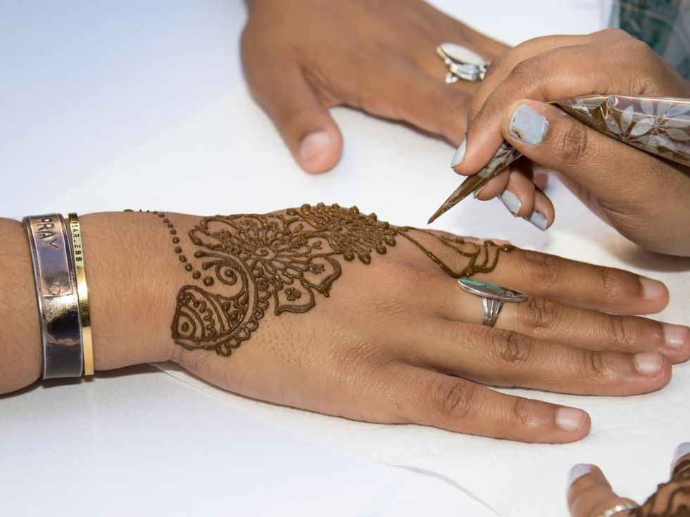 Sanober's Henna station