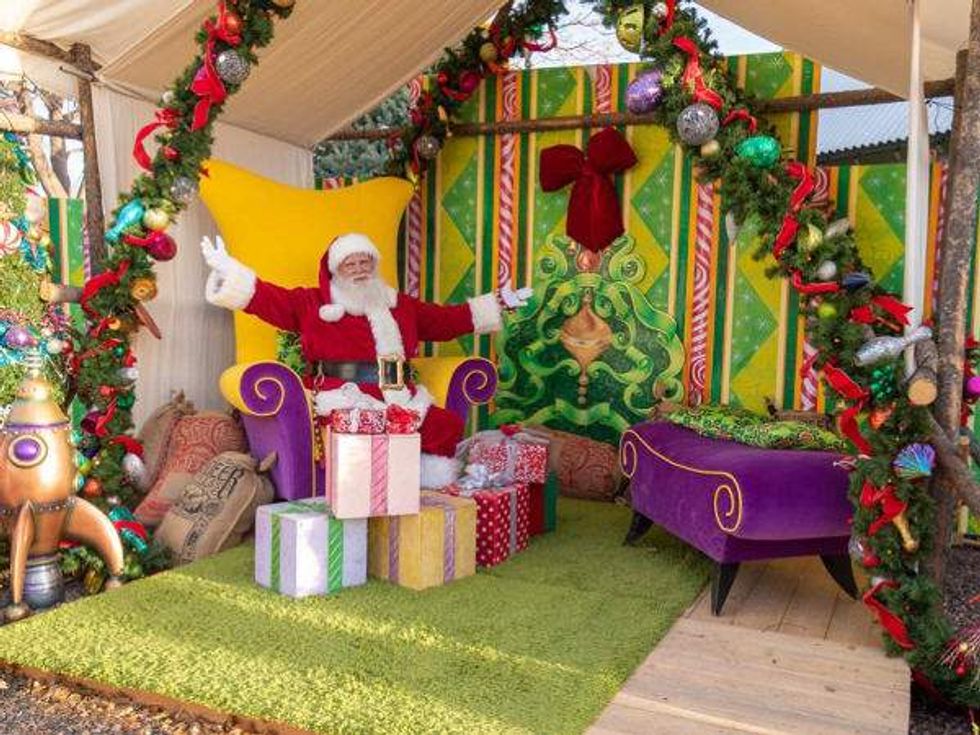 Santa at Camp Christmas