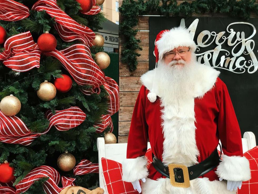 Santa at Dallas Farmers Market