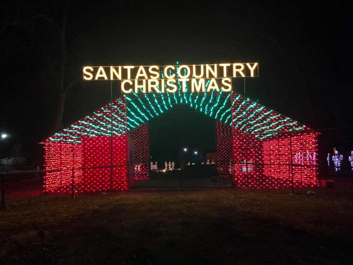 Santa's Country Christmas is in Seagoville, 20 minutes from downtown